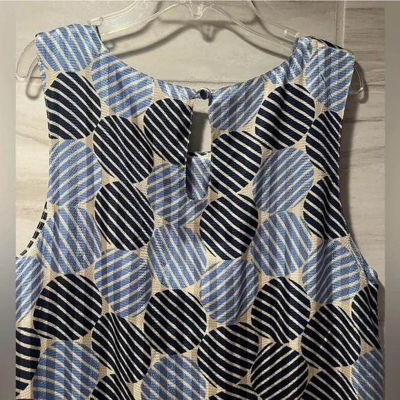 Women’s  TULLE Anthropologie Sleeveless Geometric Dress Size XL NWOT - Picture 6 of 11